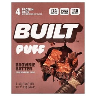 Puff, Protein Bars, Brownie Batter