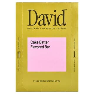 David Protein Bar, Cake Batter