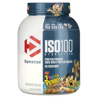 ISO100® Hydrolyzed, 100% Whey Protein Isolate, Fruity Pebbles, 3 lb (1.4 kg)