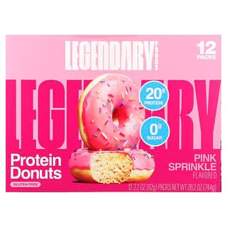 Protein Donuts, Pink Sprinkle