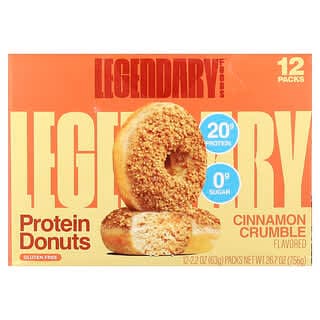 Protein Donuts, Cinnamon Crumble