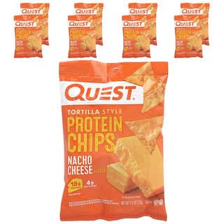 Tortilla Style Protein Chips, Nacho Cheese