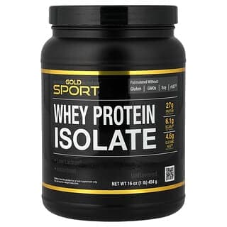 Sport, Whey Protein Isolate, Unflavored
