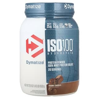 ISO100® Hydrolyzed, 100% Whey Protein Isolate, Gourmet Chocolate