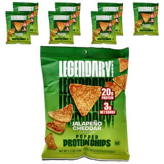 Popped Protein Chips, Jalapeno Cheddar