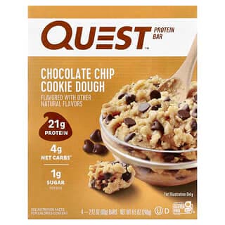 Protein Bar, Chocolate Chip Cookie Dough