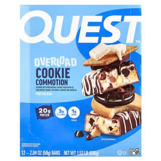 Overload Protein Bar, Cookie Commotion