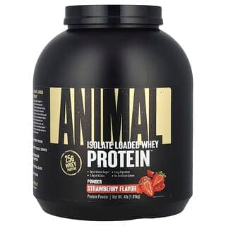 Isolate Loaded Whey Protein Powder, Strawberry