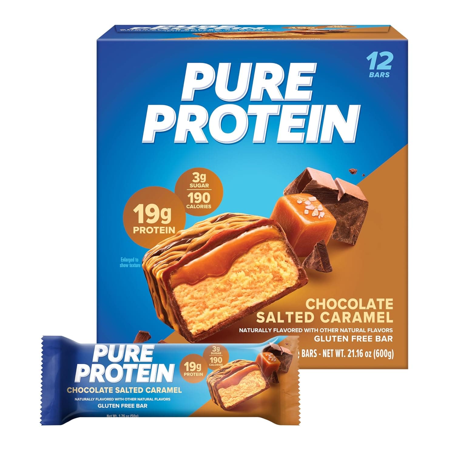 Pure Protein Bars (Chocolate Salted Caramel)