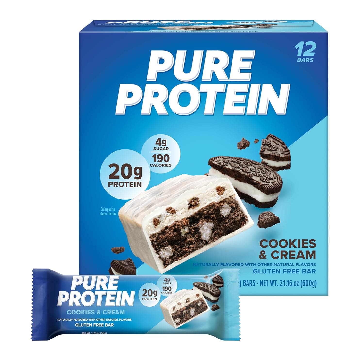 Pure Protein Bars (Cookies and Cream)