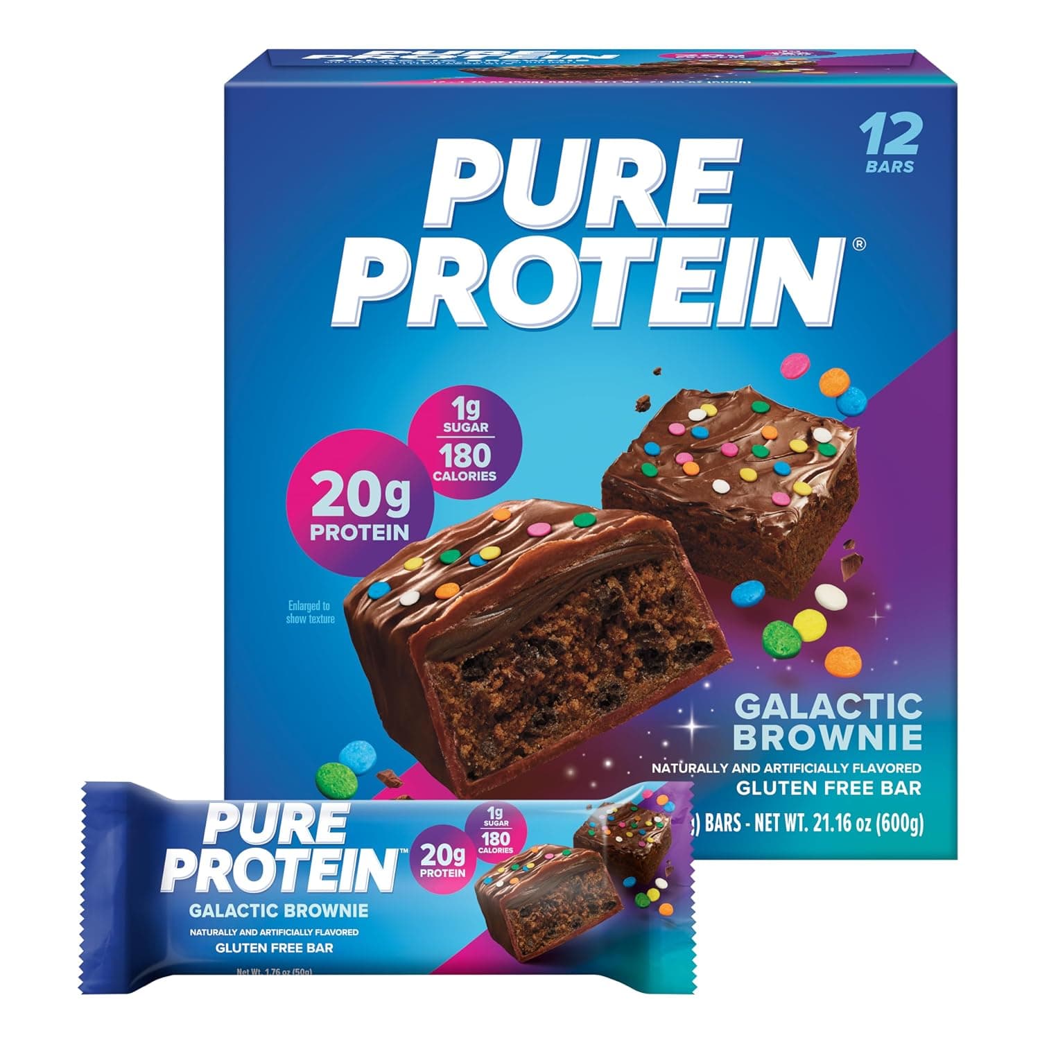 Pure Protein Bars (Galactic Brownie)